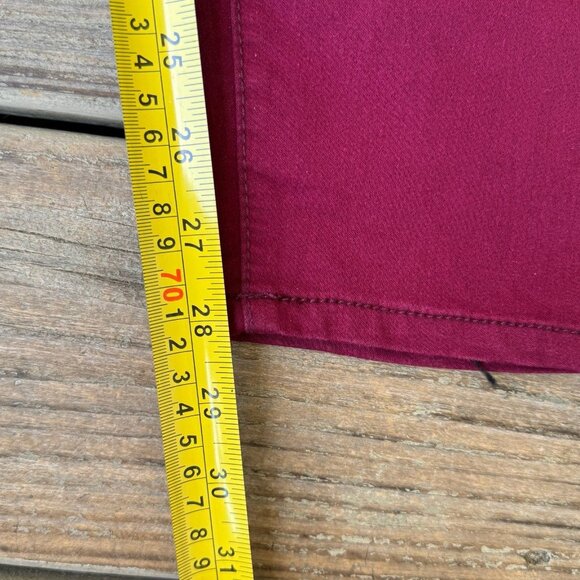 No Boundaries Pull On Skinny Stretch Pants Women Juniors XXL 19 Garnet Maroon - Picture 9 of 11